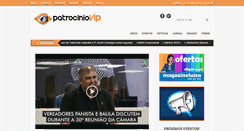 Desktop Screenshot of patrociniovip.com.br