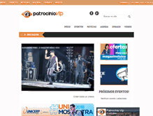Tablet Screenshot of patrociniovip.com.br